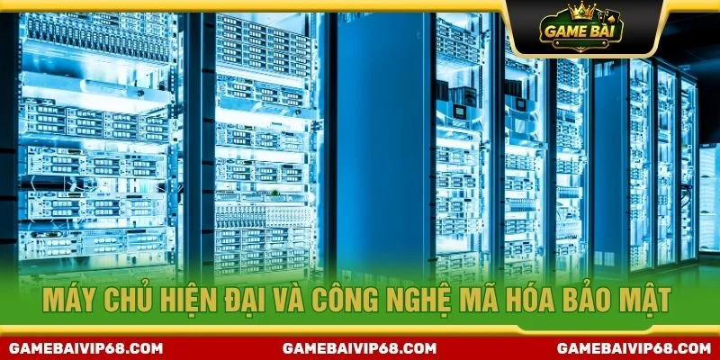 Máy chủ hiện đại và công nghệ mã hóa bảo mật