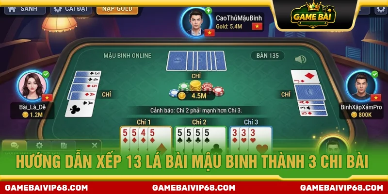 Quy tắc xếp bài Mậu binh theo quy tắc chuẩn xác