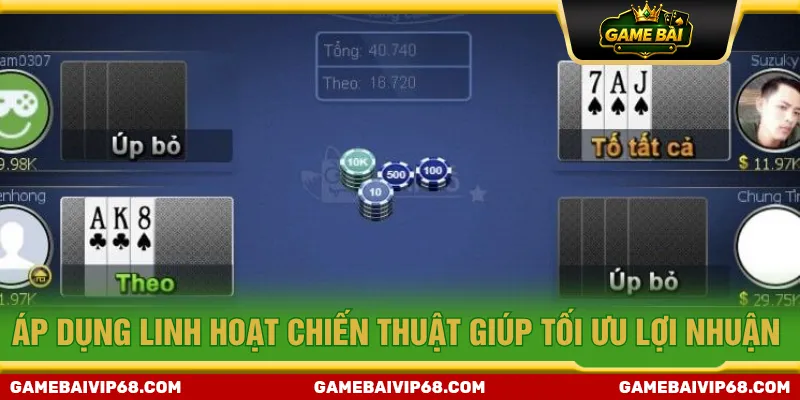 Tận dụng chiến thuật hiệu quả tối ưu luật chơi xì tố